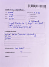 Load image into Gallery viewer, NEW/UNUSED Belmont Bel 50 Exam Chair Upholstery Cushion Kit Blue
