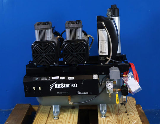 Air Techniques AirStar 30 Dual Dental Air Compressor 1.5HP 3-4 User 220V AS30