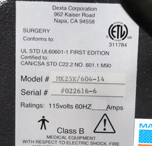 Load image into Gallery viewer, Dexta MK25X / 604-14 Dental Ergonomic Oral Surgery Exam Chair
