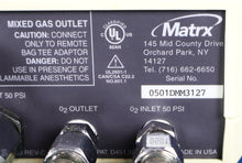 Load image into Gallery viewer, Matrx Digital MDM Dental N2O Nitrous Oxide Flowmeter
