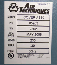 Load image into Gallery viewer, Air Techniques AirStar 30 Dental Oil-Free Air Compressor System SOLD AS IS
