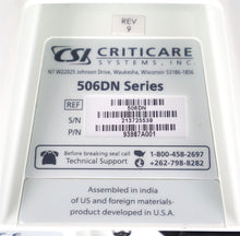 Load image into Gallery viewer, CSI Criticare eQuality 506DN Medical Patient Vital Signs Monitor System
