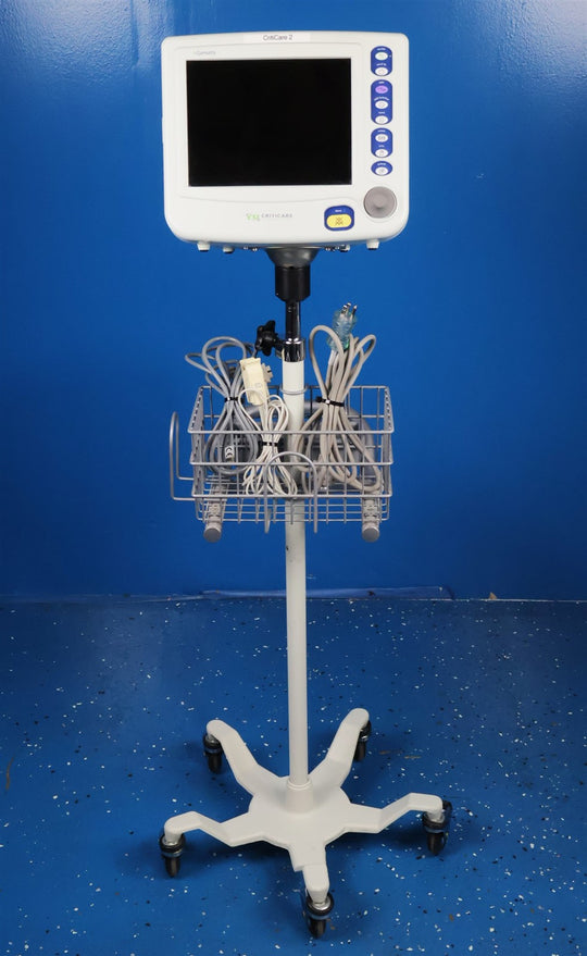 CSI Criticare 2 nGenuity Medical Patient Vital Signs Monitor System