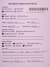 Load image into Gallery viewer, Midmark M3 Sterilizer UltraFast Dental Automatic Sterilizer
