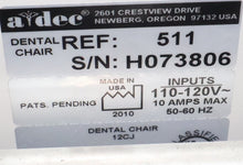 Load image into Gallery viewer, Adec 511 Dental Ergonomic Patient Exam &amp; Treatment Chair
