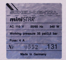 Load image into Gallery viewer, Scheu miniSTAR Dental Vacuum Pressure Thermoforming System
