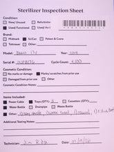 Load image into Gallery viewer, SciCan Bravo Class B Dental Autoclave Instrument Sterilizer 230V
