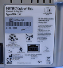 Load image into Gallery viewer, Dentsply Cavitron Plus Gen-136 Dental Ultrasonic Scaler Prophy w/ Foot Pedal
