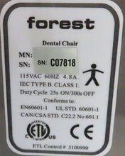 Load image into Gallery viewer, Forest 3900 Dental Patient Ergonomic Exam Chair Operatory w/ Delivery &amp; Light
