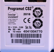 Load image into Gallery viewer, Ivoclar Programat CS2 Dental Ceramic Glazing Crystallization Furnace
