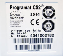 Load image into Gallery viewer, Ivoclar Vivadent Programat CS Dental Ceramic Porcelain Furnace w/ Pump
