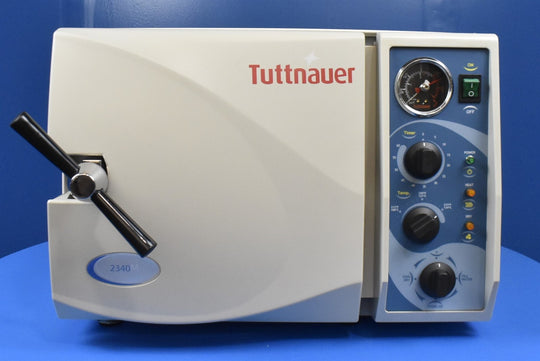 Tuttnauer 2340M Manual Dental Medical Autoclave Steam Sterilizer