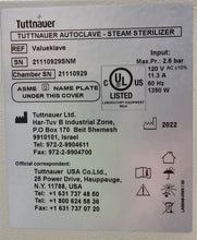 Load image into Gallery viewer, Tuttnauer ValueKlave 1730MKV Manual Autoclave Dental Steam Sterilizer (2022)
