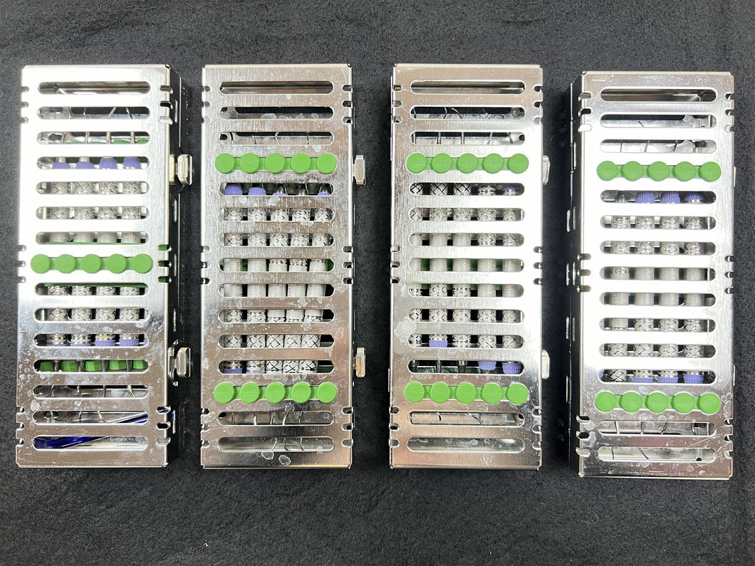 Lot of 4 Hu-Friedy Dental Prophy Instrument Kits