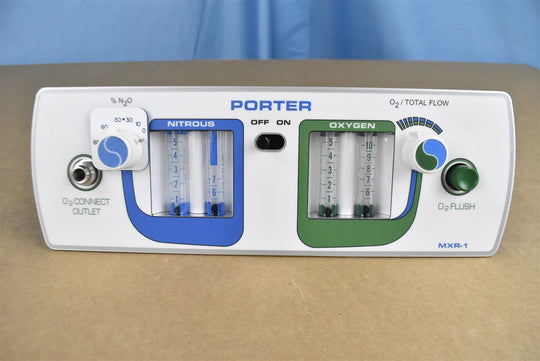 NEW UNUSED Porter MXR-1 Dental Nitrous Oxide N2O Flowmeter