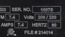 Load image into Gallery viewer, Techwest Elite Series ACOR2D2 Dental Oil-Free Air Compressor System
