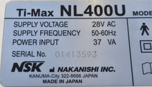 Load image into Gallery viewer, NSK Ti-Max NL400 Dental Advanced Brushless Electric Micromotor System
