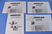 Load image into Gallery viewer, NEW UNUSED Handler Red-Wing Lathe 26A w/ (2) 86D Splash Hoods
