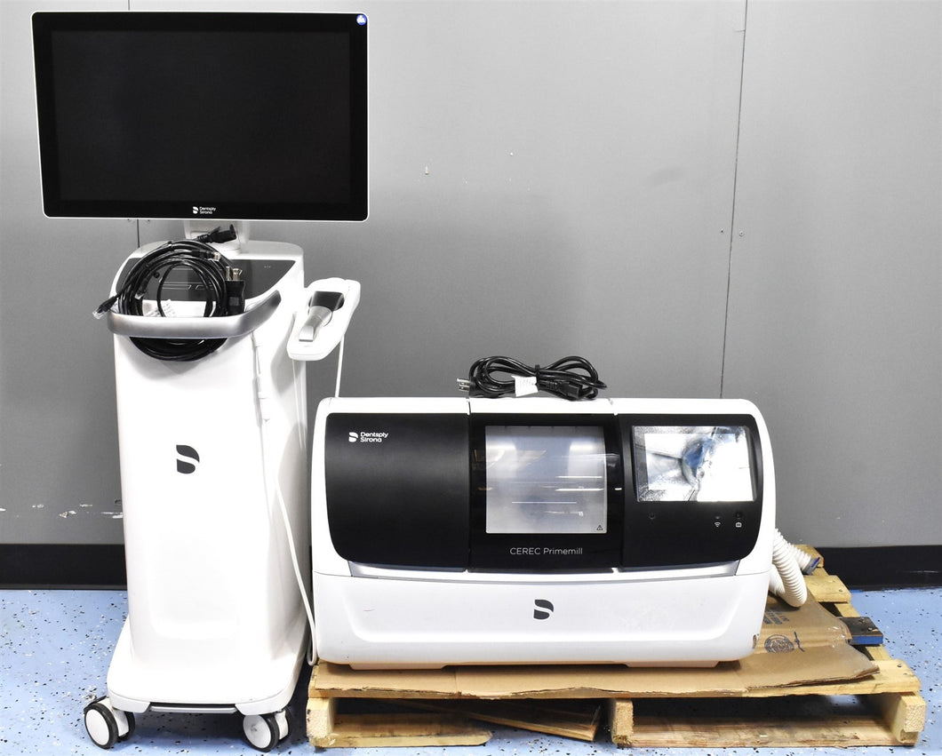 Sirona CEREC Primescan Dental Intraoral Scanner and Primemill CAD/CAM Mill
