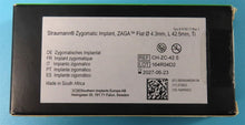 Load image into Gallery viewer, NEW UNUSED Lot of 5 Straumann Zygomatic Flat Dental Implant Systems
