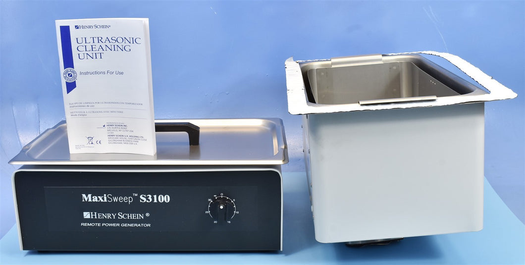 NEW UNUSED L&R Maxisweep S3100 Dental Ultrasonic Cleaner Cavitation Bath