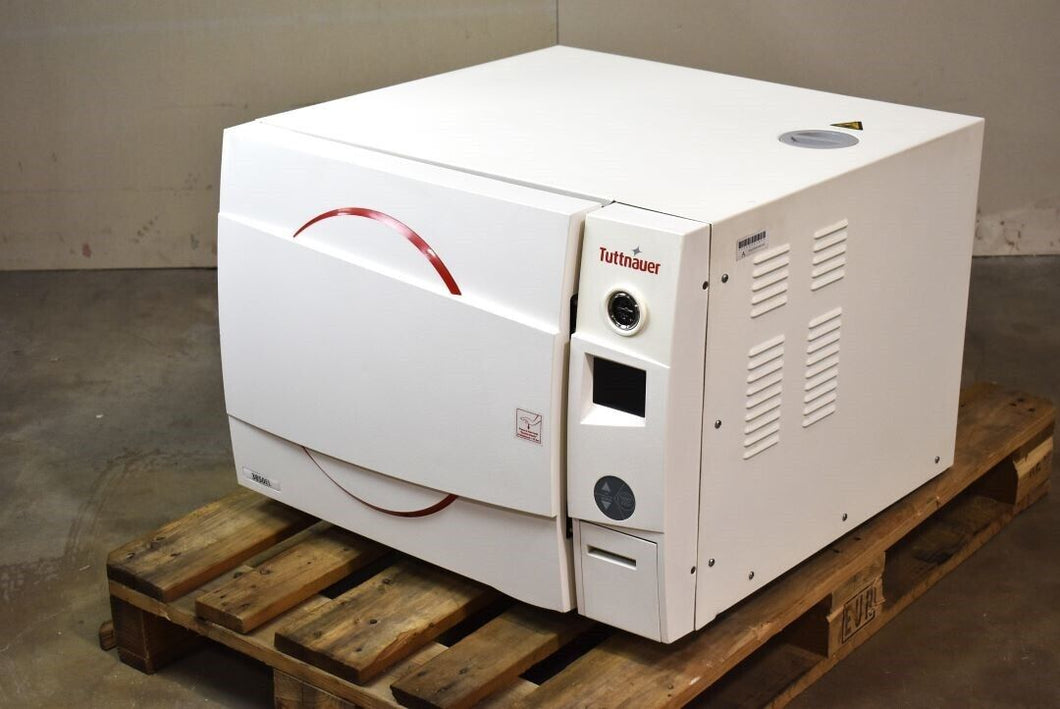 Tuttnauer 3850ELP-B/L-D Lab Glass Bio-Waste Sterilizer REFURBISHED 1 YR WARRANTY