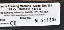 Load image into Gallery viewer, Henry Schein The Machine III Vacuum Pressure Thermoforming Machine
