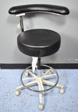 Load image into Gallery viewer, Brewer 2052L Dental Ergonomic, Contoured, Adjustable Assistant Stool Year: 2021
