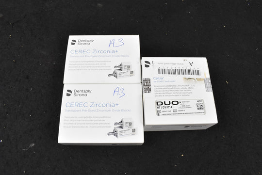 Dentsply Sirona Celtra, Zirconia+ Dental Milling Blocks for CAD/CAM Dentistry