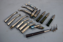 Load image into Gallery viewer, Lot of 14 Dental Handpieces, 2 Motors, &amp; 1 Coupler (Star/MTI/Midwest/Lynx.)
