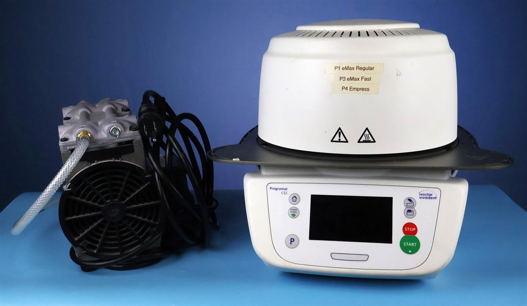 Ivoclar Vivadent Programat CS2 Dental Restoration Furnace w/ Pump