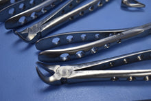 Load image into Gallery viewer, Lot of 9 Hu-Friedy Dental Dentistry Apical Extraction Forceps
