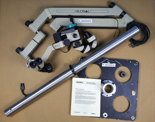 Global M705C 6 Step LED Endodontic Dental Microscope Ceiling Mount Unit