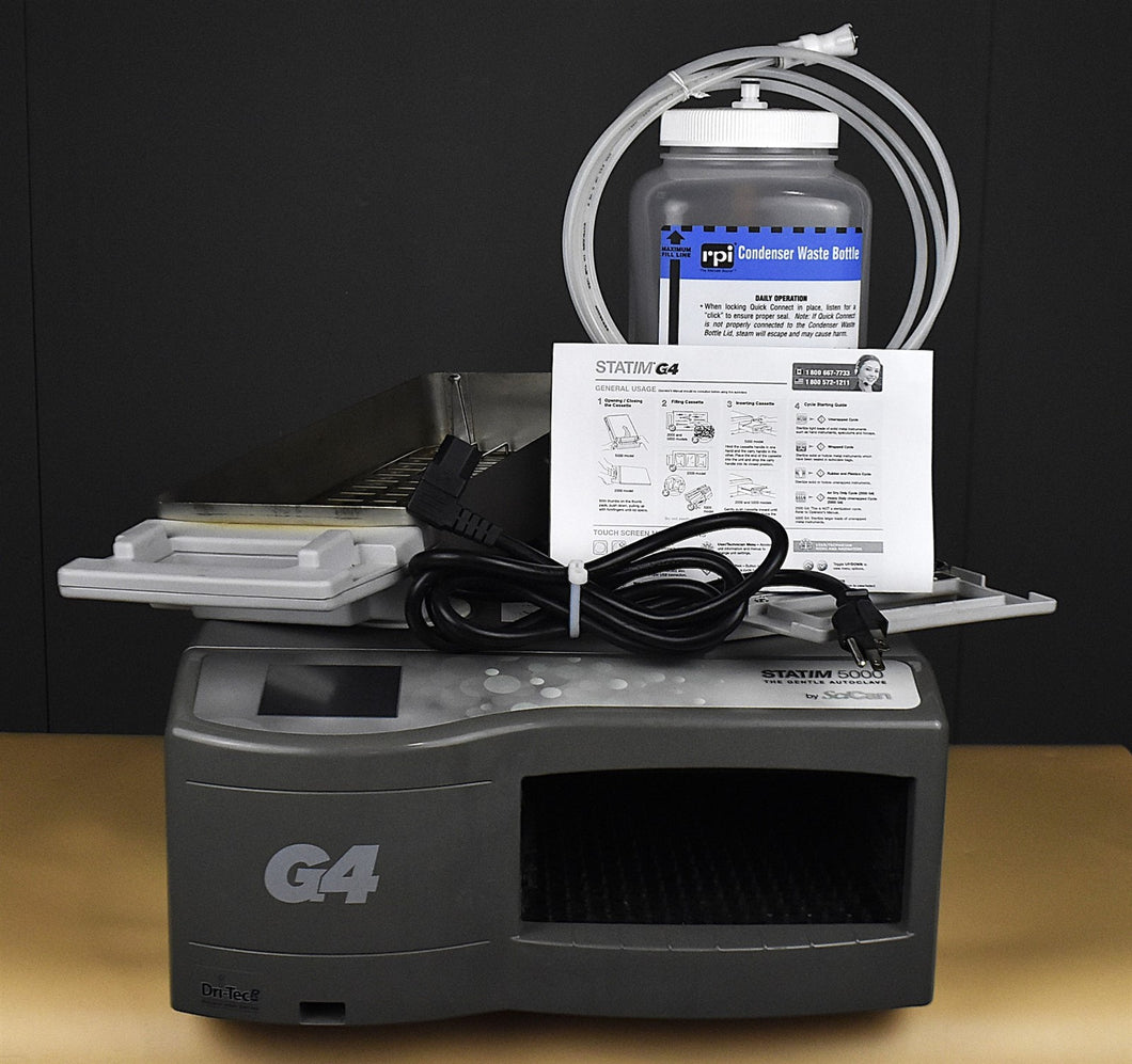 SciCan STATIM 5000 G4 Dental Cassette Autoclave Instrument Sterilizer