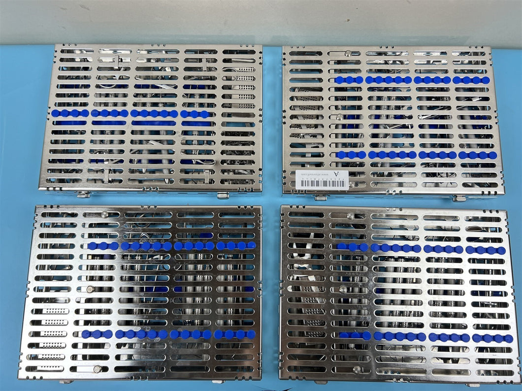 Lot of 4 Hu-Friedy Dental Restorative Instrument Sets