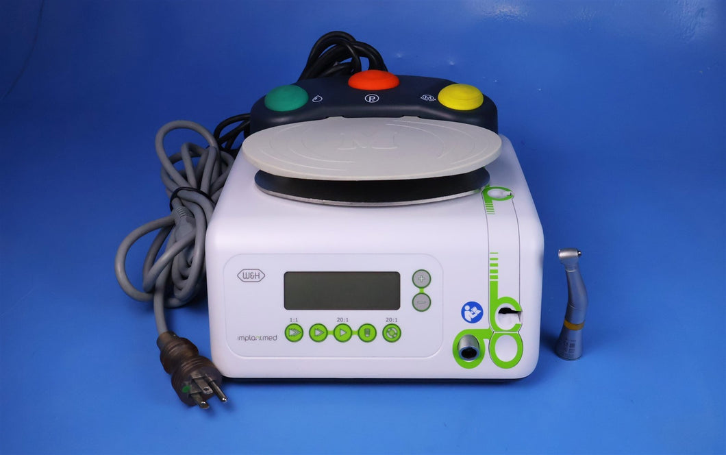 W&H Dental ImplantMed SI-915 Implant Motor System & Control Console SOLD AS IS
