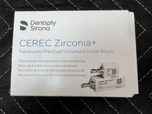 Load image into Gallery viewer, Lot of 22 Dentsply Sirona CEREC Zirconia+ Dental CAD/CAM Milling Blocks
