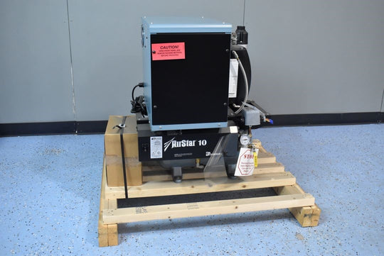 NEW UNUSED Air Techniques Airstar 10 Dental Air Compressor w/ Sound Cover