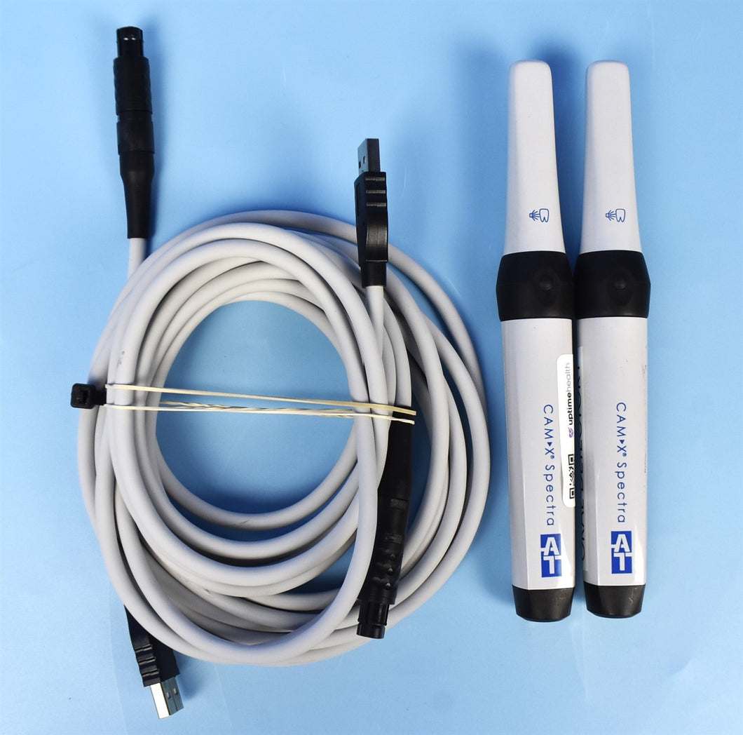 Lot of 2 Air Techniques CAM-X Spectra Dental Intraoral Cameras Imaging Modules
