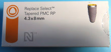 Load image into Gallery viewer, NEW UNUSED Lot of 9 Nobel Biocare Replace Select Tapered Dental Implant Systems
