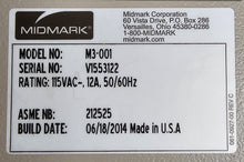 Load image into Gallery viewer, Midmark M3 UltraFast High-Speed Tabletop Instrument Autoclave Sterilizer
