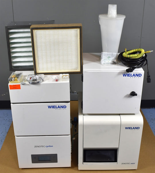 Wieland Zenotec Mini Milling Unit and Zenotec Cyclon Vacuum Dust Collector