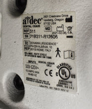 Load image into Gallery viewer, Adec 311 with 541 12 O&#39;Clock Rear Delivery, 375L Exam Light, 421 &amp; 422 Stools
