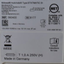 Load image into Gallery viewer, Midwest AutoMate Statmatic 31 Dental Handpiece Lubrication &amp; Cleaning System
