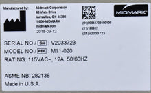 Load image into Gallery viewer, Midmark Ritter M11 Dental Medical Sterilizer REFURBISHED w/ 1 YEAR WARRANTY
