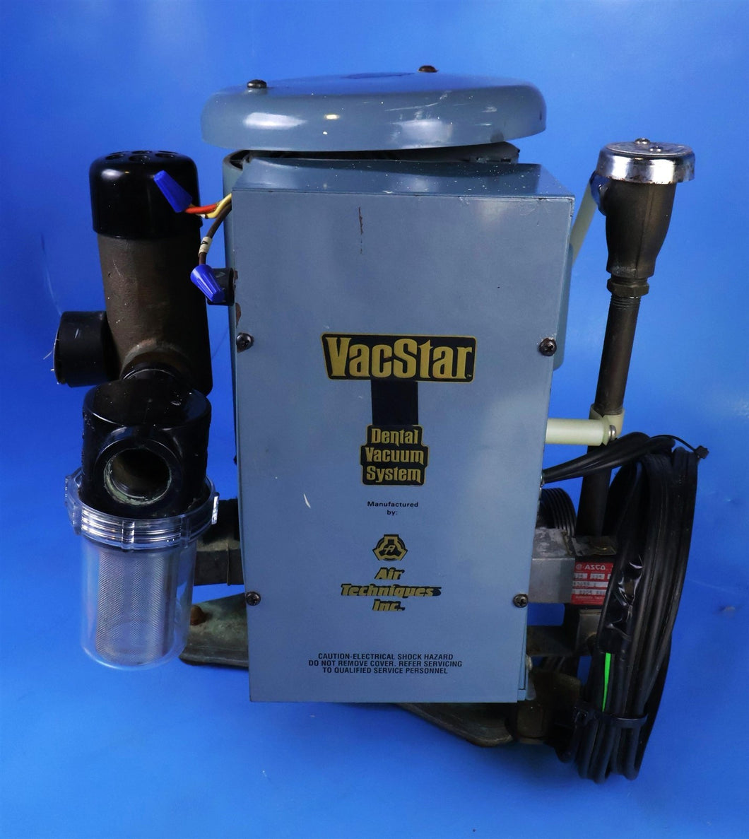 Air Techniques VacStar 20 Dental Vacuum Pump Suction System SOLD AS IS