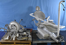 Load image into Gallery viewer, Adec 311 Dental Exam Chair with 541 12 O&#39;Clock Rear Delivery, 375L Exam Light
