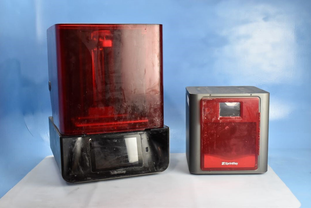 SprintRay Pro Dental 3D Printer w/ ProCure Post Processing Unit FOR PARTS/REPAIR