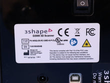 Load image into Gallery viewer, 3Shape D2000 Dental CAD/CAM Laboratory Desktop Scanner
