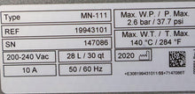 Load image into Gallery viewer, W&amp;H Lexa Dental Medical High-Performance 220V Sterilizer

